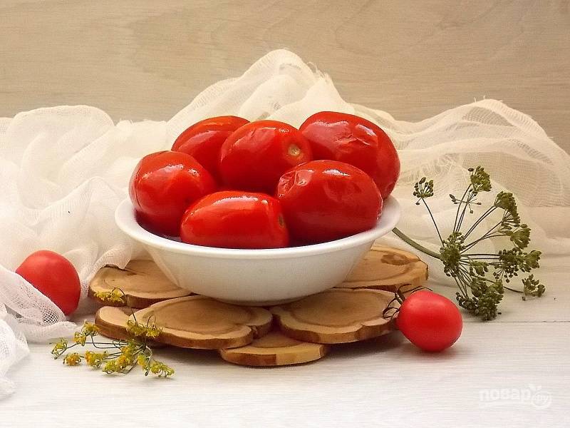 Соленые помидоры как бочковые