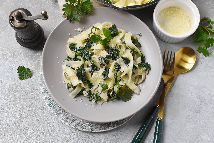 Паста с крапивой