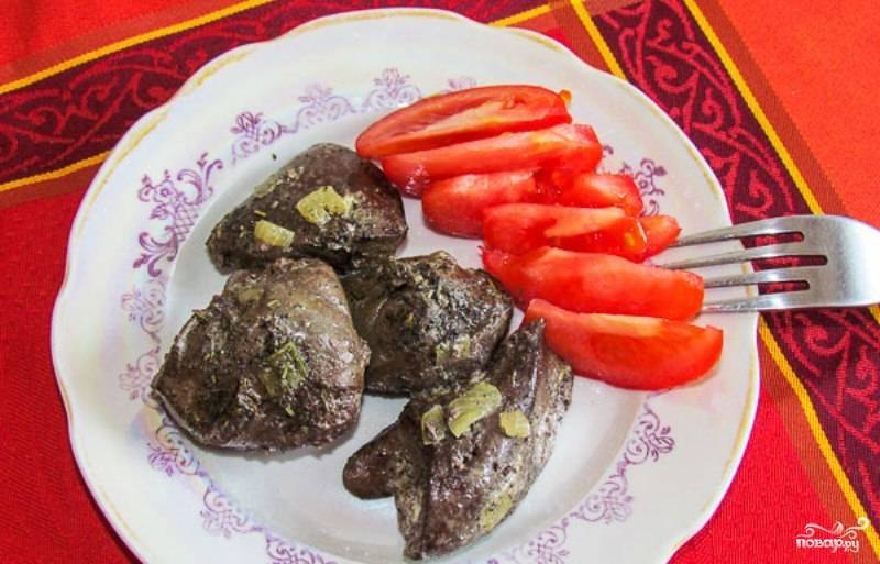Печень индейки со сметаной - пошаговый рецепт с фото на азинский.рф