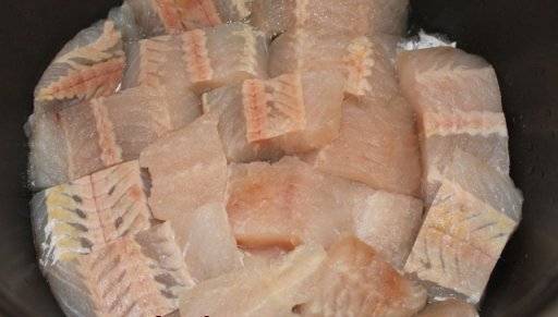 Рыба под Маринадом плюс Картофель 2 в 1 в Мультиварке Скороварке Redmond