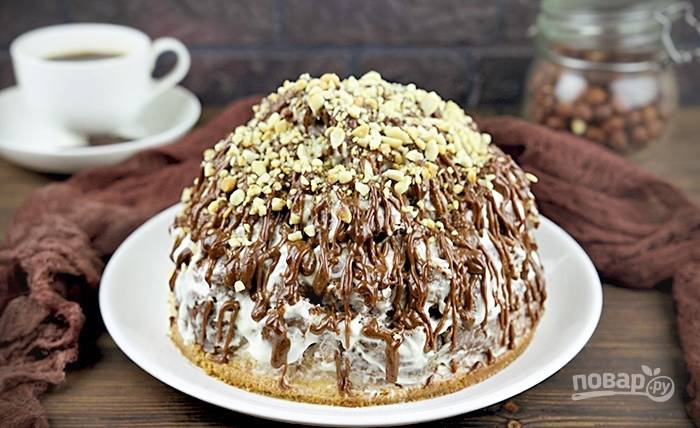 Торт «Графские развалины» со сметаной рецепт | Recipe | Food, Pudding, Desserts