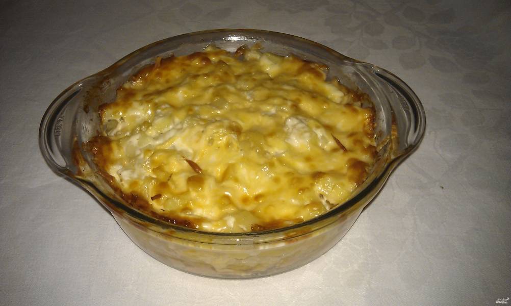 2. Картофельная запеканка с сыром