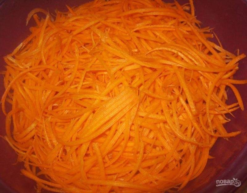 Готовим корейскую морковку