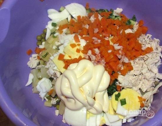 Столичный салат рецепт классический ссср