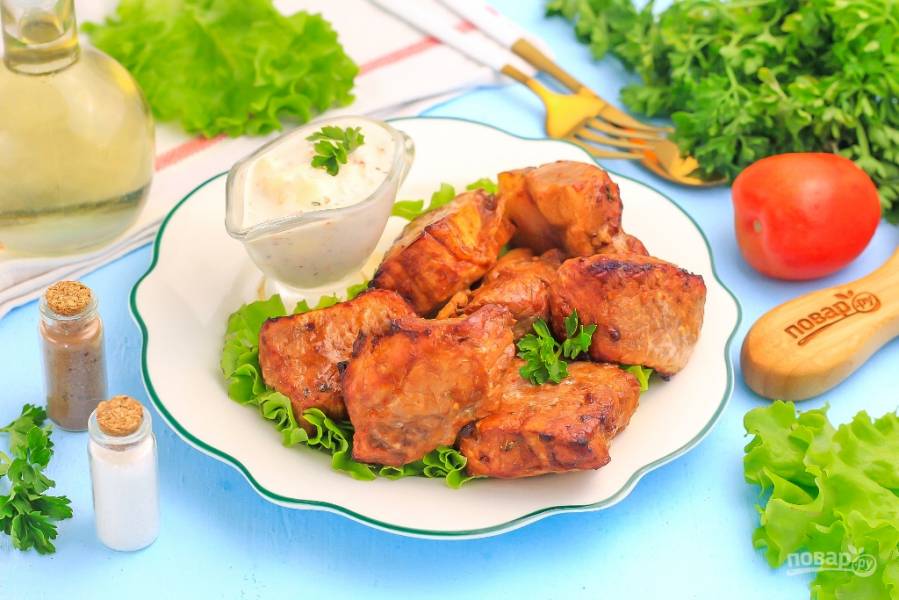 Мясо в аэрогриле
