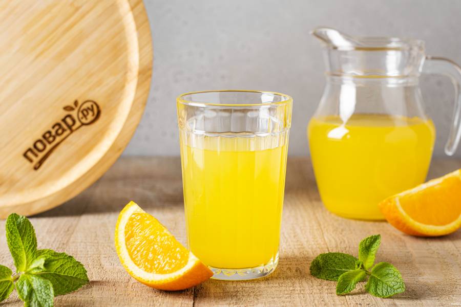 Как сделать домашний апельсиновый сок из 2 апельсинов