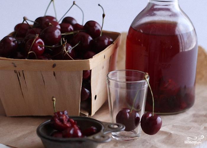 Наливка из вишни в домашних условиях рецепт на водке