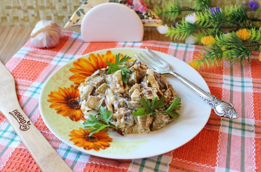 Баклажаны как грибы с майонезом на зиму – простой и вкусный рецепт, как приготовить пошагово