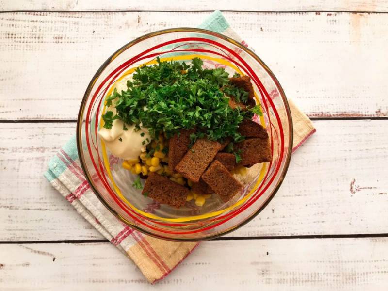 Салат холостяка – кулинарный рецепт