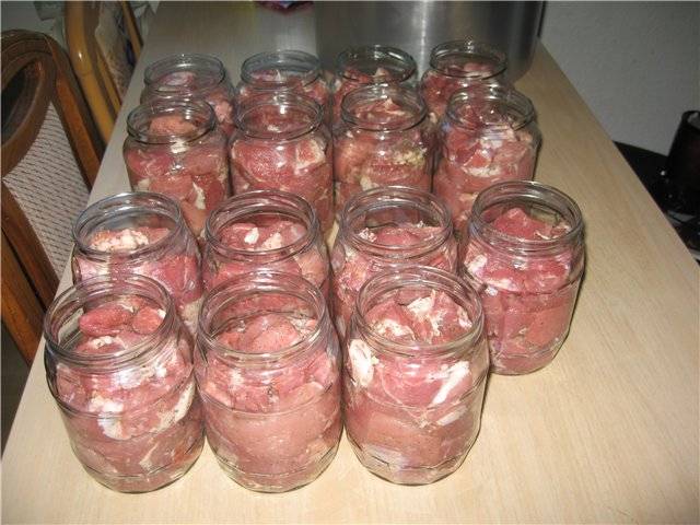 Домашняя тушенка из свинины – пошаговый рецепт приготовления с фото
