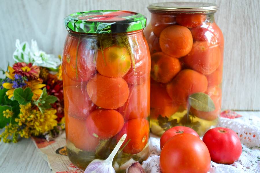 Маринованные помидоры на зиму, пошаговый рецепт с фото на 61 ккал