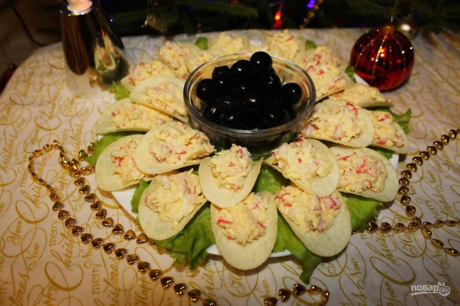 Сырная закуска на чипсах - пошаговый рецепт с фото на paraskevat.ru