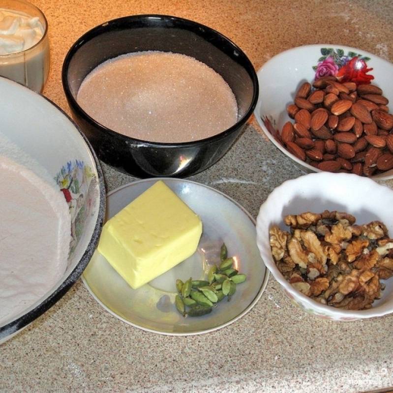 Миндальный кекс с черносливом, пошаговый рецепт на ккал, фото, ингредиенты - Lyudmilae