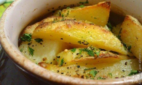 Картофель в микроволновке – кулинарный рецепт
