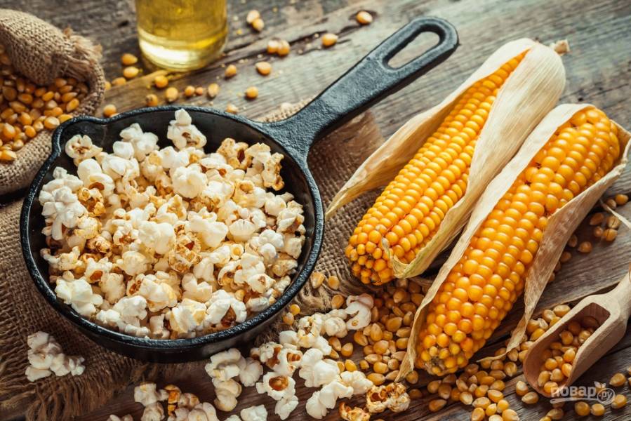 Какая нужна кукуруза для попкорна в домашних условиях
