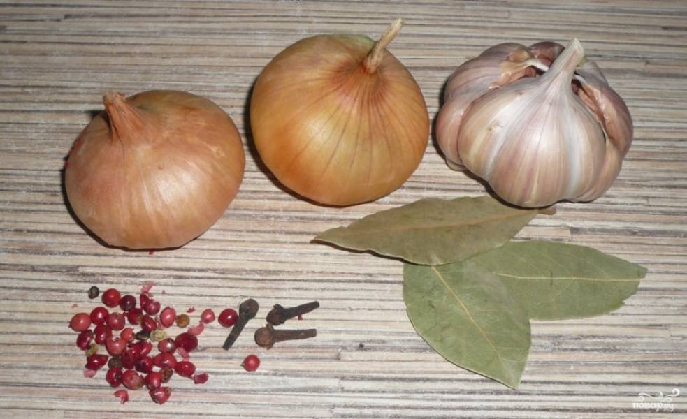 Вот и другие ингредиенты для зельца.