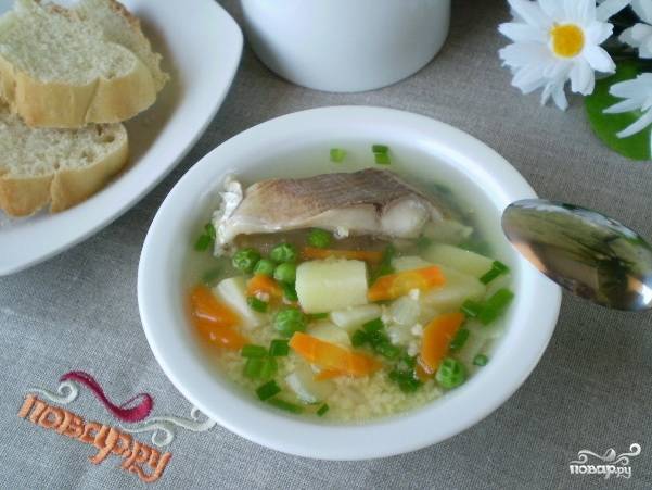 Диетический рыбный суп — рецепт с фото