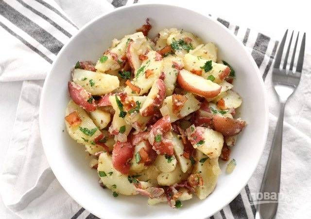 Ингредиенты для «Чешский картофельный салат»: