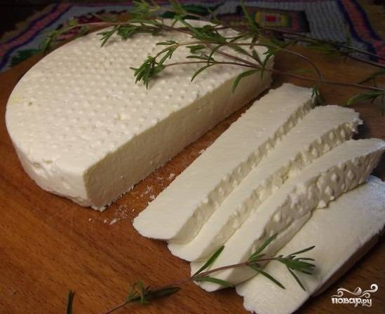 Домашний адыгейский сыр без ферментов – пошаговый рецепт приготовления с фото