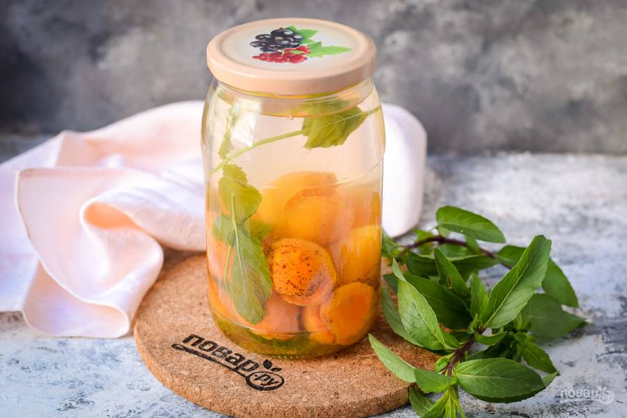 Рецепты абрикосового компота — витаминный напиток на зиму