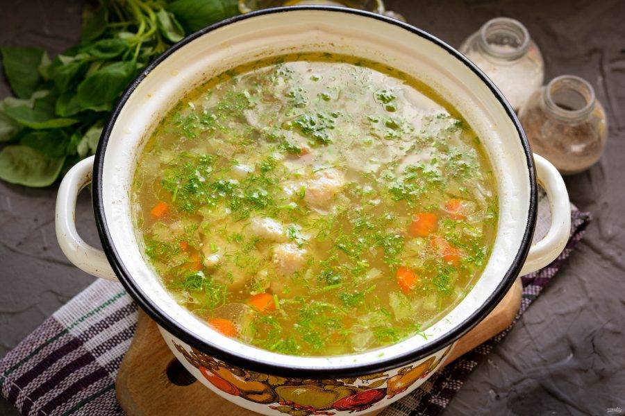 Овощной суп с курицей детский – пошаговый рецепт с фото на sunnyhair.ru