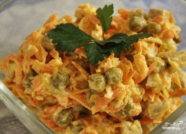 Салат со свининой и морковью рецепт – Европейская кухня: Салаты. «Еда»