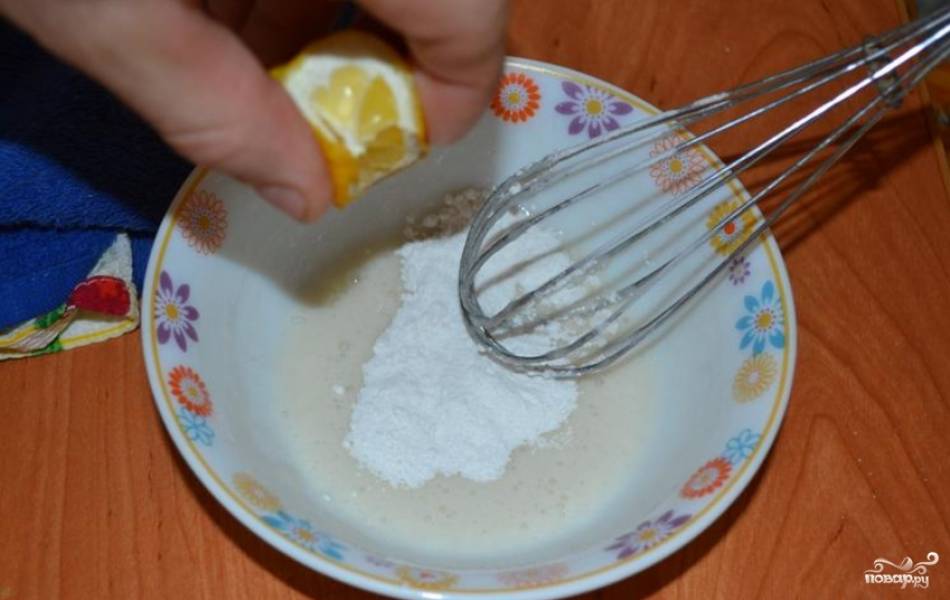 Глазурь для кулича из сахара
