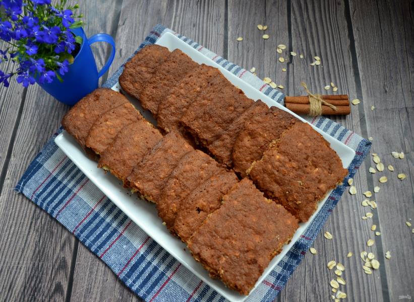 Рецепт овсяного печенья с шоколадом и черносливом (с фото приготовления)