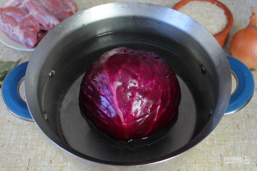 Голубцы из краснокочанной капусты – кулинарный рецепт