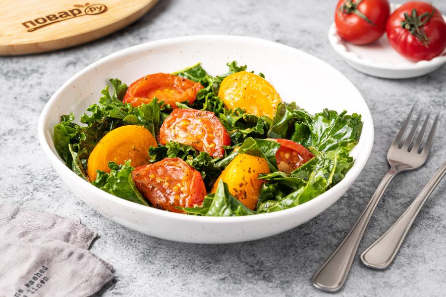 Теплый салат из овощей – кулинарный рецепт