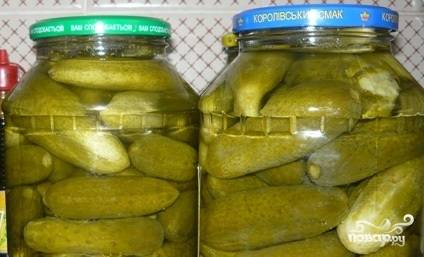 Маринованные огурцы быстрого приготовления
