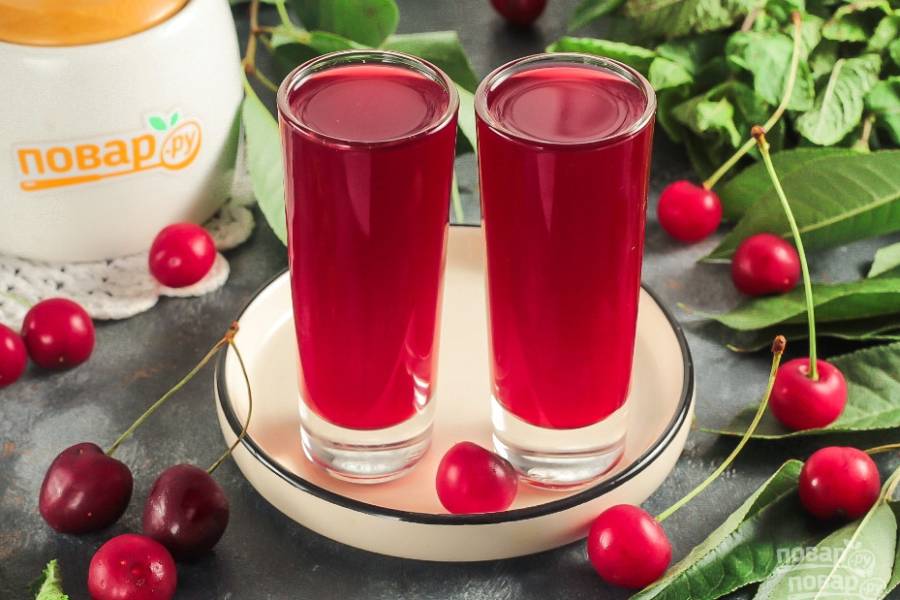 Рецепт настойки на вишне на водке (спирту, самогоне) | Алкопроф