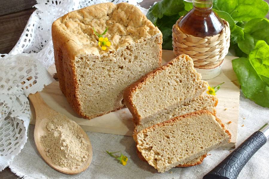 Хлеб в хлебопечке рецепты простые и вкусные 900 грамм