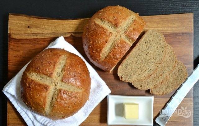 Хлеб с семечками