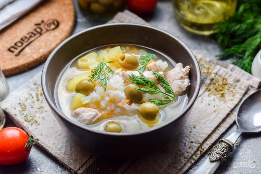 Итальянский суп, пошаговый рецепт на 7 ккал, фото, ингредиенты - Катя Ясненькая