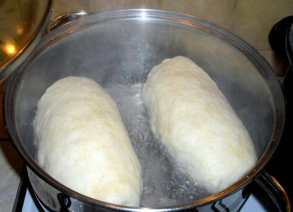 Кнедлики - рецепт с фото из картошки с мясом