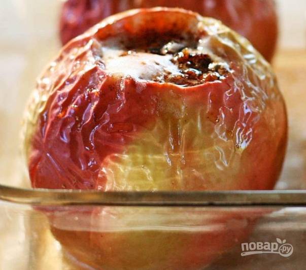 Печеные яблоки: для похудения и здоровья. Калорийность зеленых яблок в свежем и печеном виде