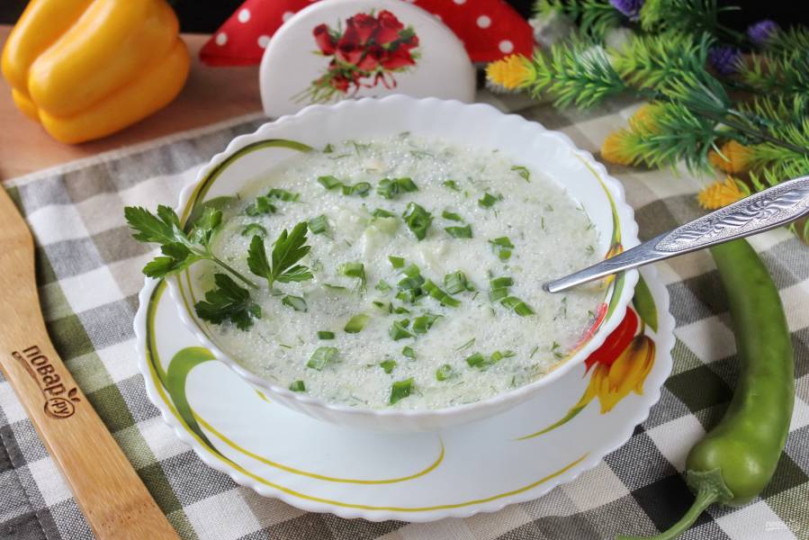 Болгарский суп из чечевицы Леща Чорба