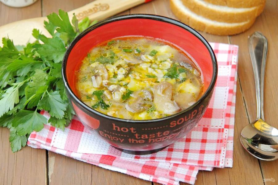 Постные супы