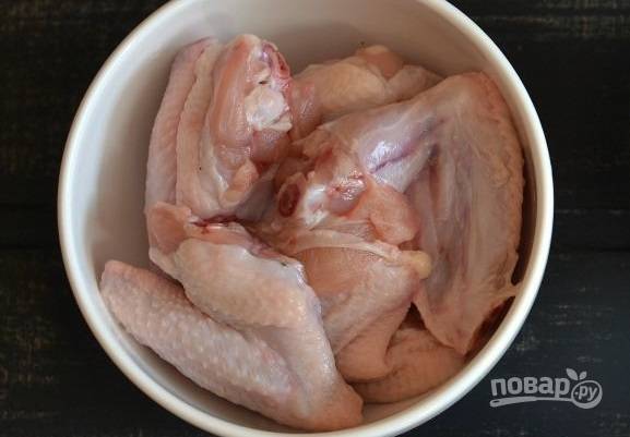 Куриные крылышки с картошкой в духовке. Пошаговый рецепт с фото