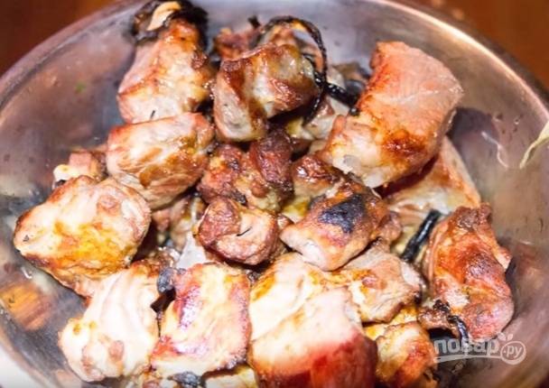 Шашлык из курицы с уксусом и луком (5 советских рецептов)