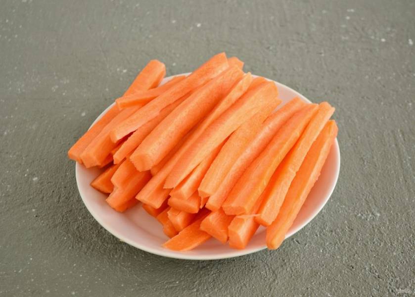 Морковные палочки - рецепт автора Анастасия