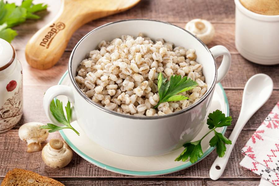Перловка в микроволновке