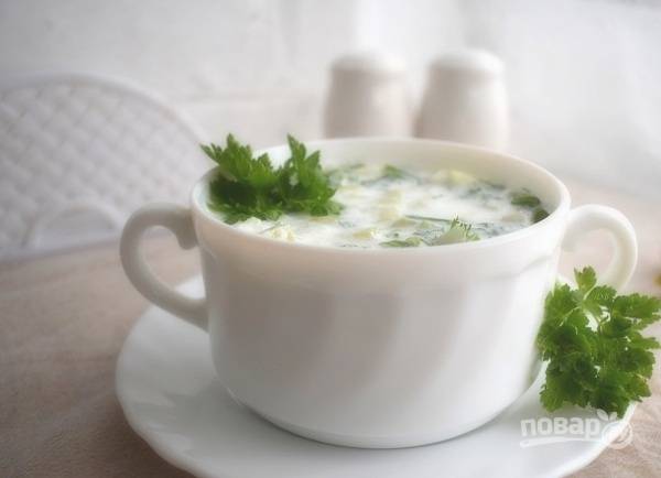 Рецепты холодных и горячих супов на кефире для похудения и сытного обеда