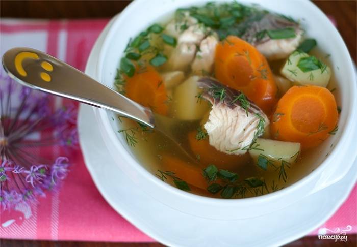 Вариант 1: Классический рецепт рыбного супа из головы горбуши