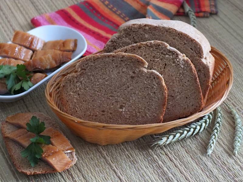 Ржаной хлеб на солоде в хлебопечке