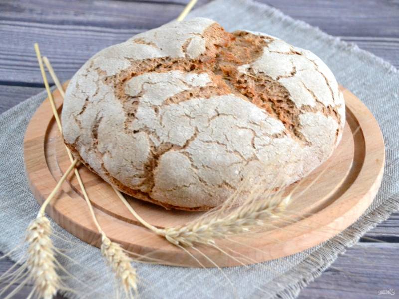 Старинный рецепт ржаного хлеба на закваске