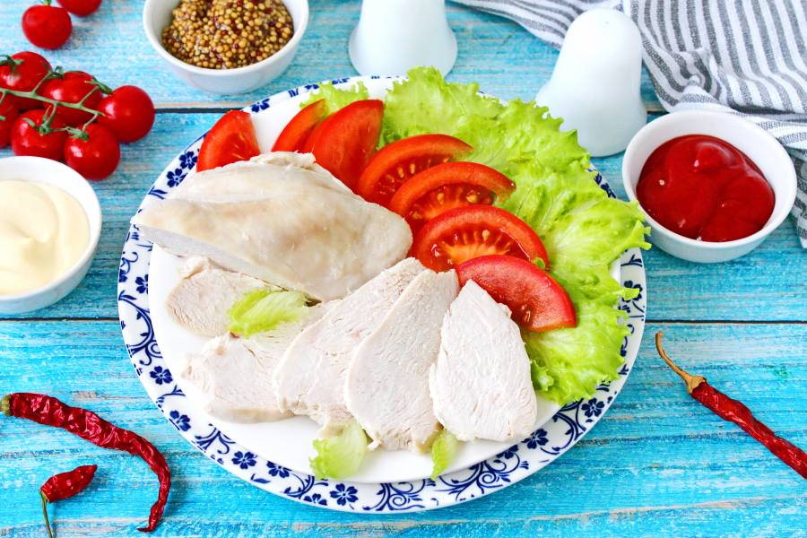 Курица на пару в мультиварке