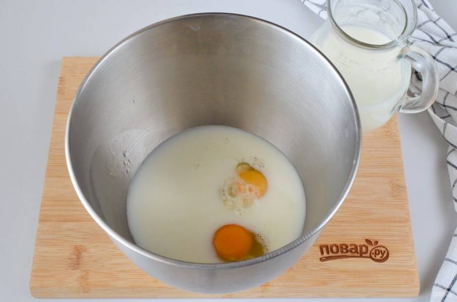мука яйца молоко сахар что можно приготовить сладкое быстро и вкусно на сковороде | Дзен