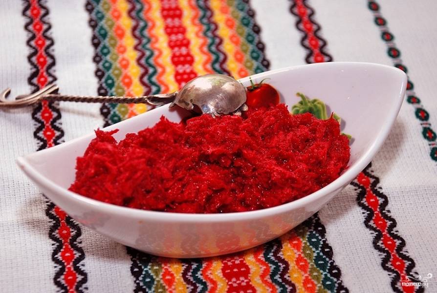 Хрен со свеклой на зиму